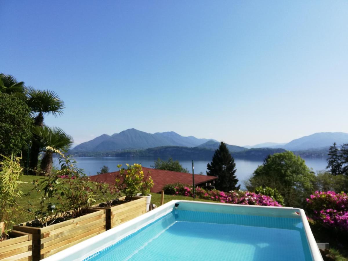 Romantica Casetta Nel Verde Con Vista Sul Lago Belgirate Ngoại thất bức ảnh